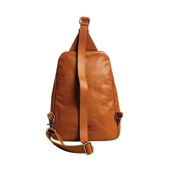 Myra Bag Ranch Meadows Series Fanny Bag Pack, Zipper, Brown/Caramel
