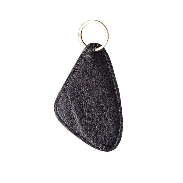 Myra Bag Key Fob, Night Sky, Hair-On Leather Case