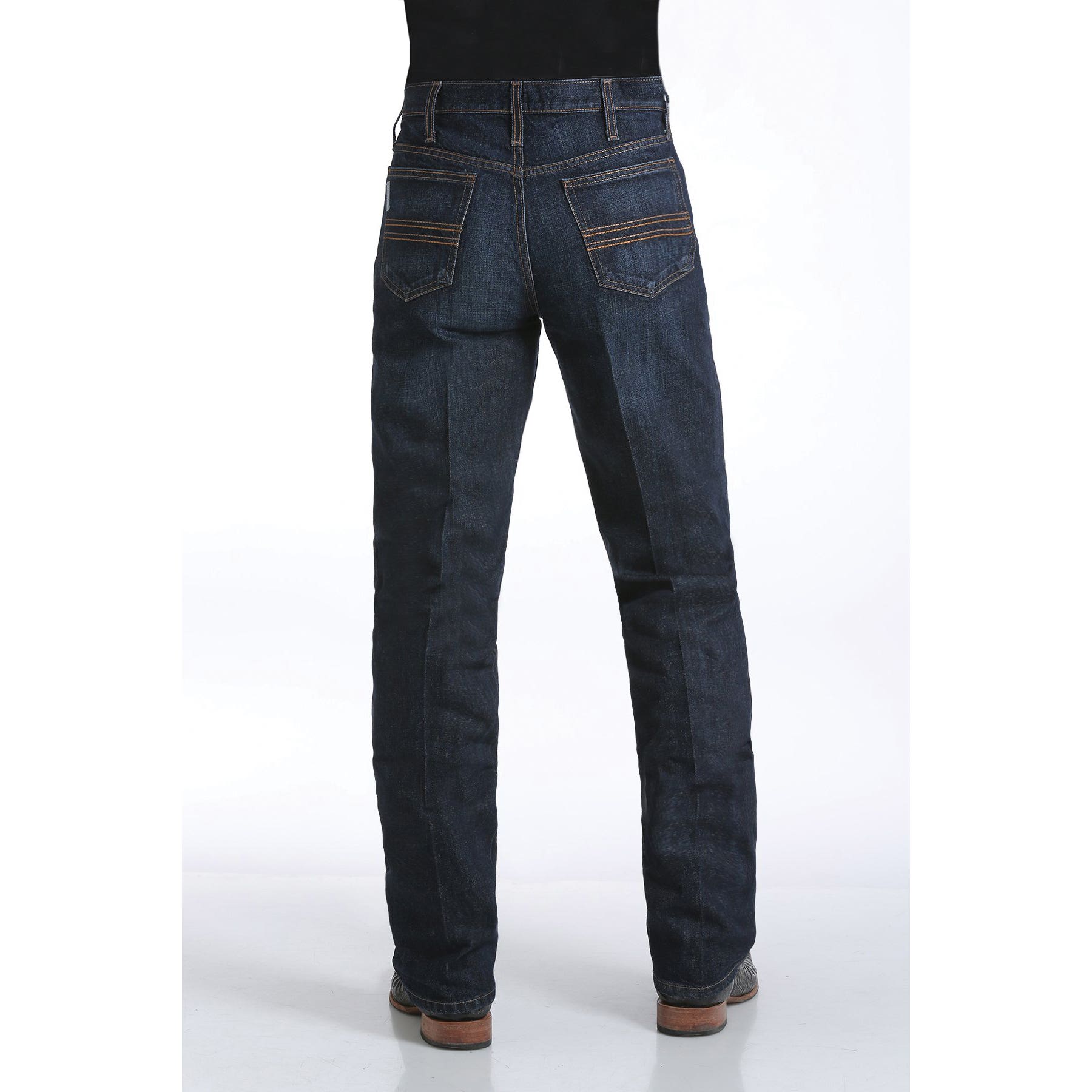 CINCH Men's Slim Fit Silver Label Dark Stonewash, 29X38