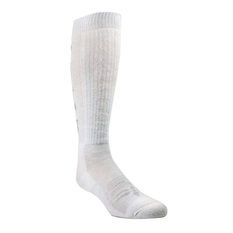 Ariat Western Boot Over The Calf Large Sock, Grey, M