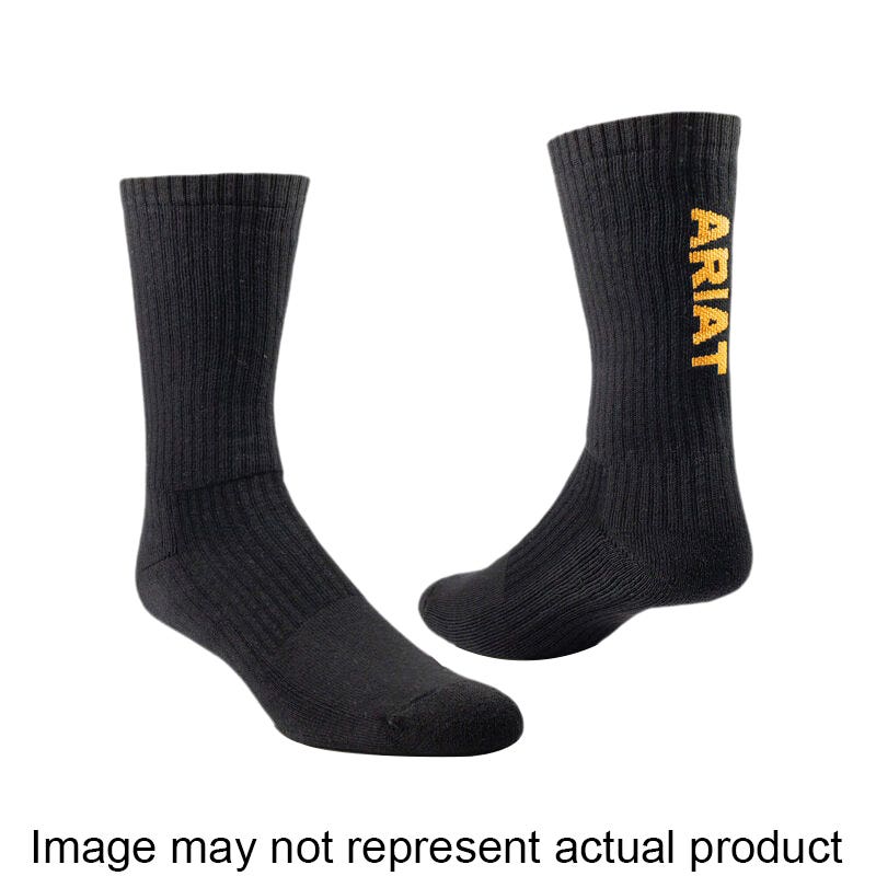 Ariat Men's Socks, Cotton, Crew, Mex, Large