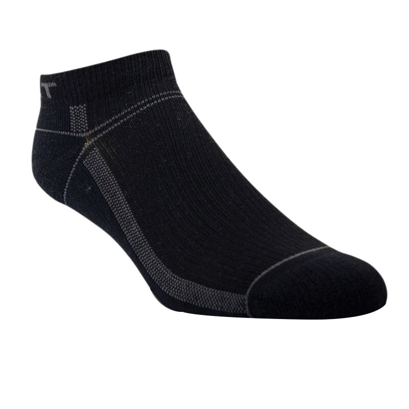Ariat Men's Socks, Venttek, Low, Black, Large