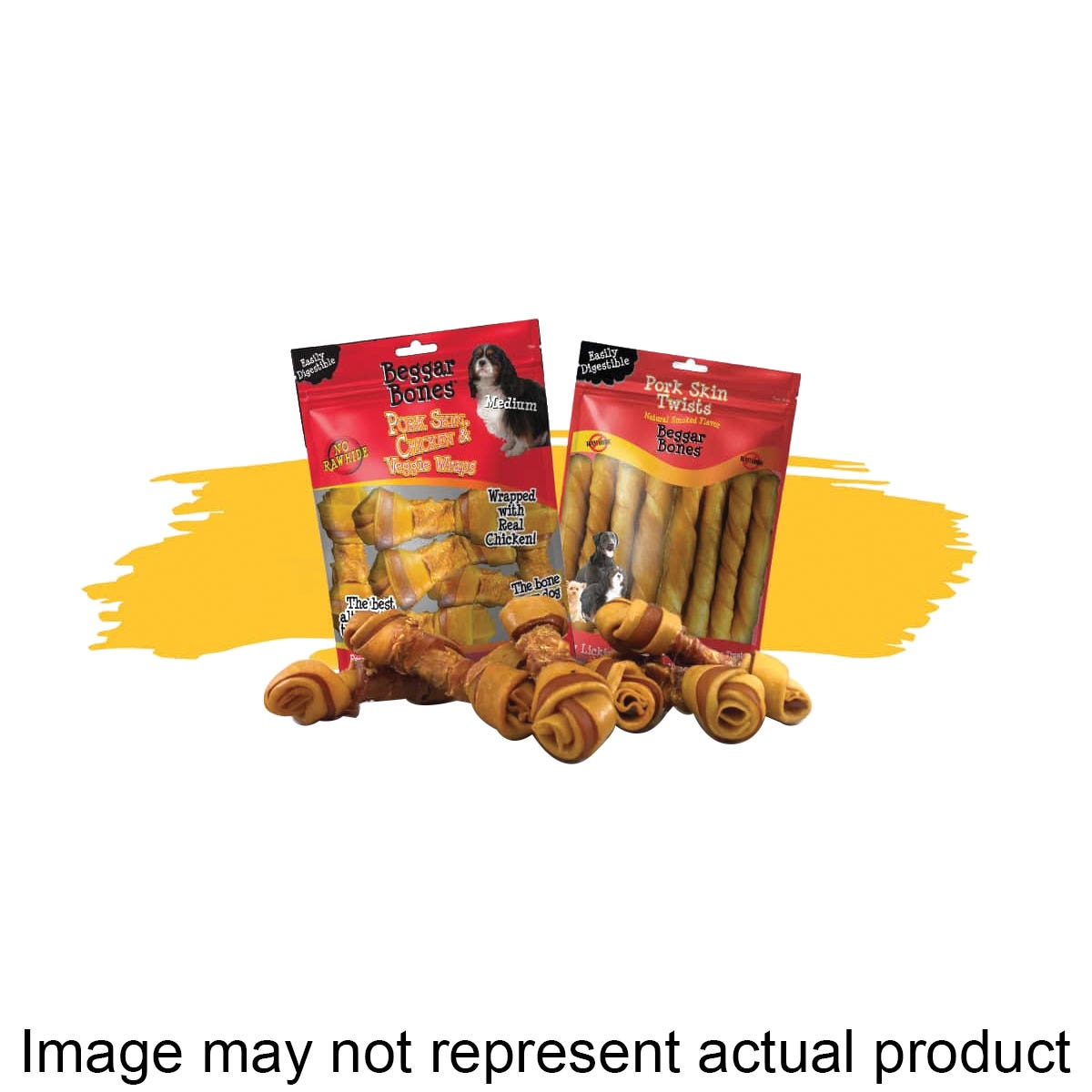 Savory Prime Beggar Bone Twist Dog Treat