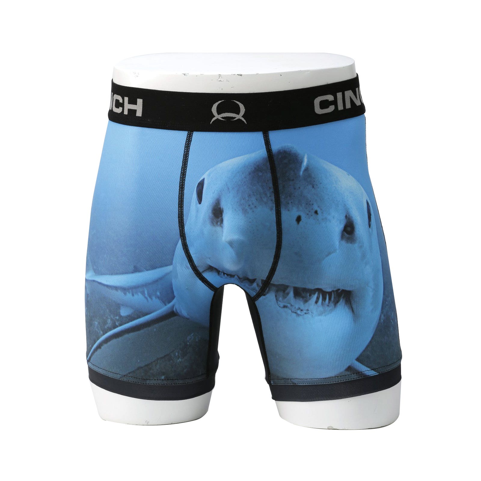 Cinch Men's 6" Shark Boxer Brief, M