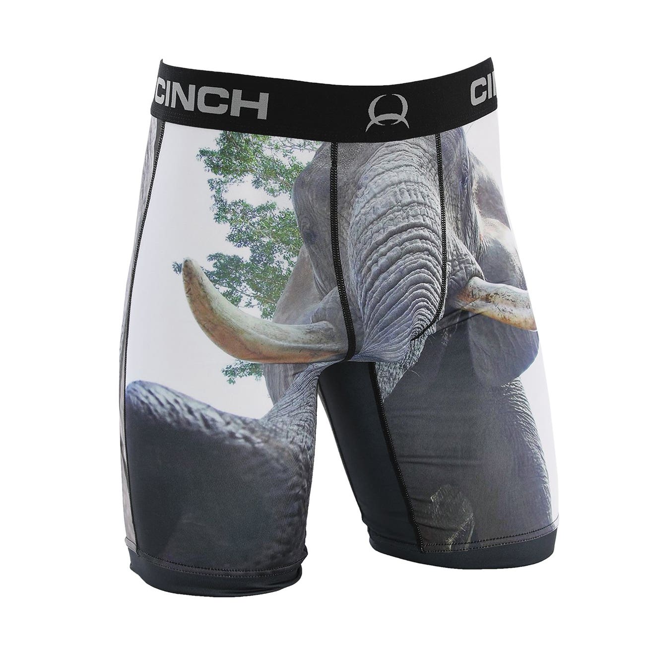 Cinch Men's 9" Elephant Boxer Brief, M