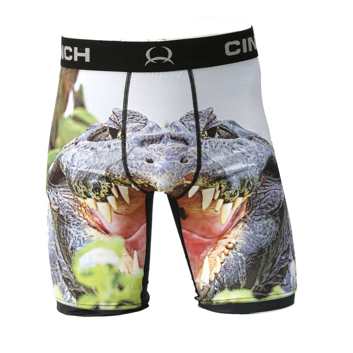 Cinch Men's 9" Croc Boxer Brief, M