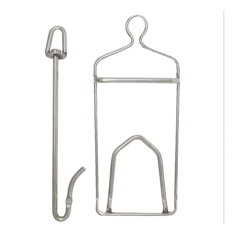 Roots & Harvest 1656 Poultry Shackle and Hook Set, Stainless Steel