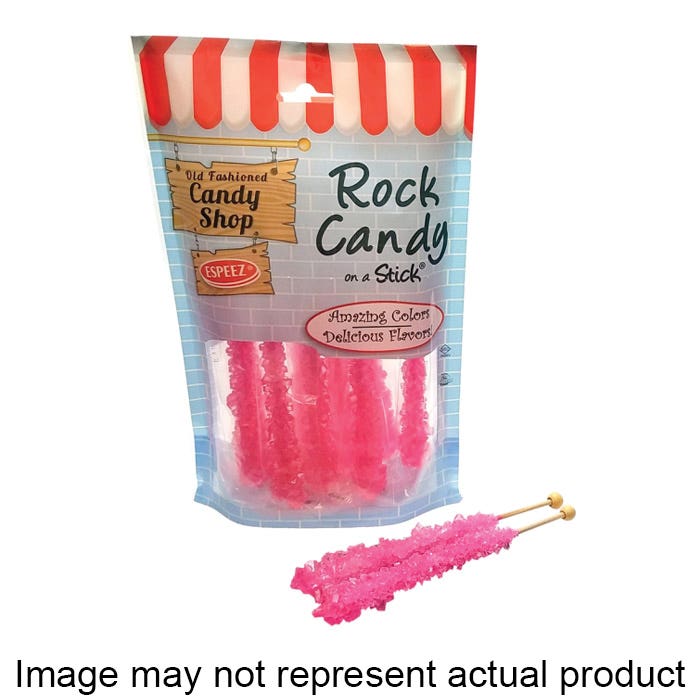 Espeez Rock Candy, Stick, Cherry, 22 g Jar