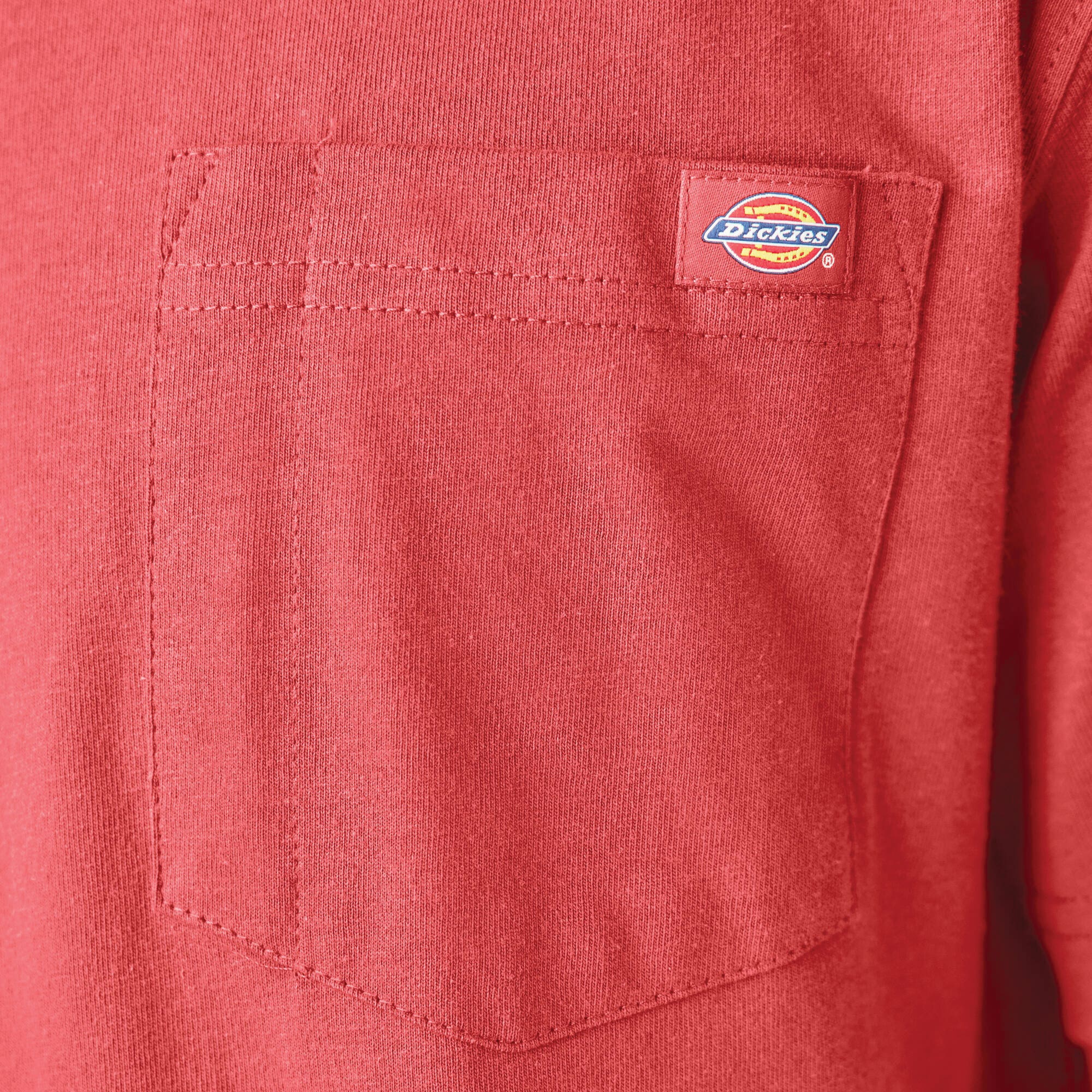 Dickies Men's Heavyweight Short Sleeve Pocket T-Shirt, Cappuccino, 2XL