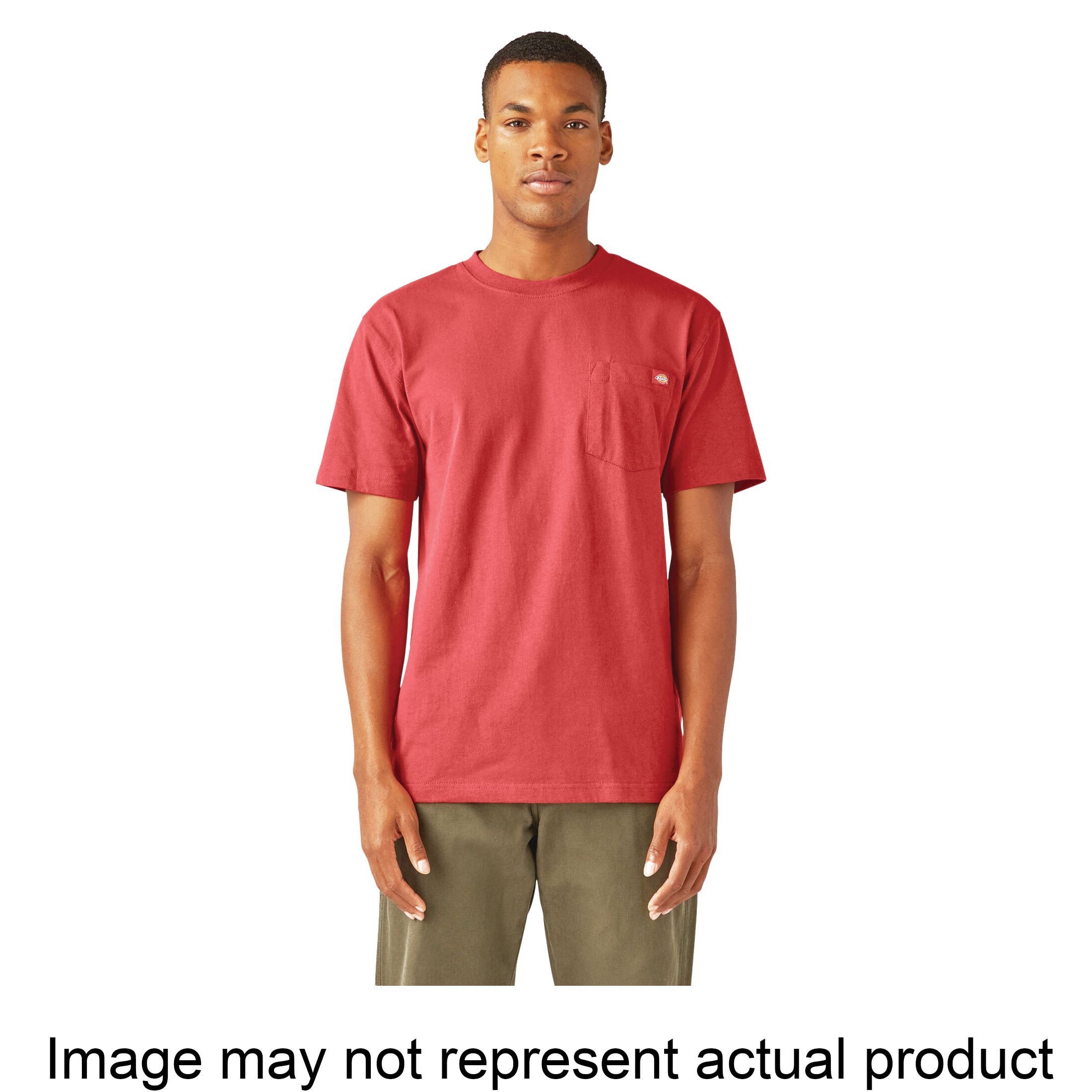 Dickies Men's Heavyweight Short Sleeve Pocket T-Shirt, Cappuccino, 2XL