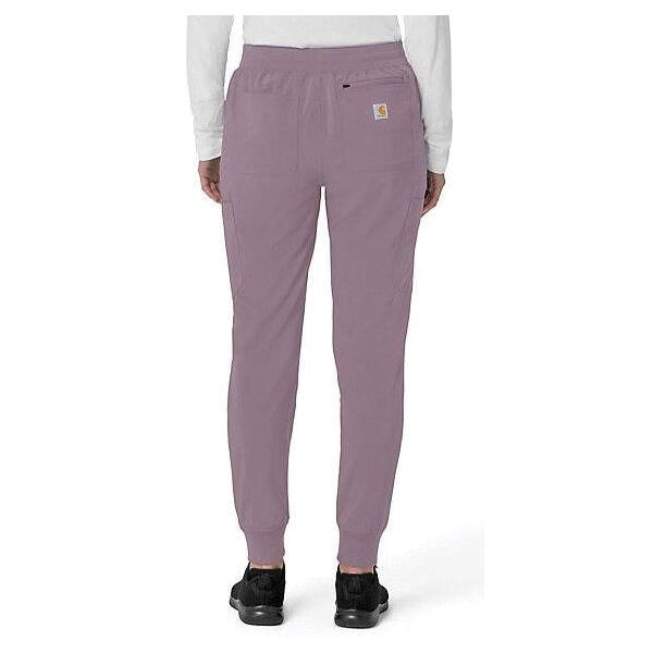 Carhartt Force Cross-Flex Series Cargo Jogger Scrub Pants, XS, 24 to 25 in Waist, Lavender Mist, Regular