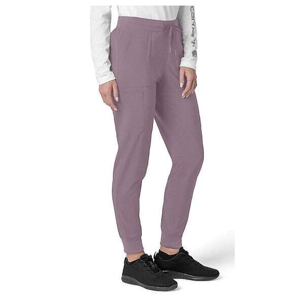 Carhartt Force Cross-Flex Series Cargo Jogger Scrub Pants, XL, 36 to 39 in Waist, Lavender Mist, Regular