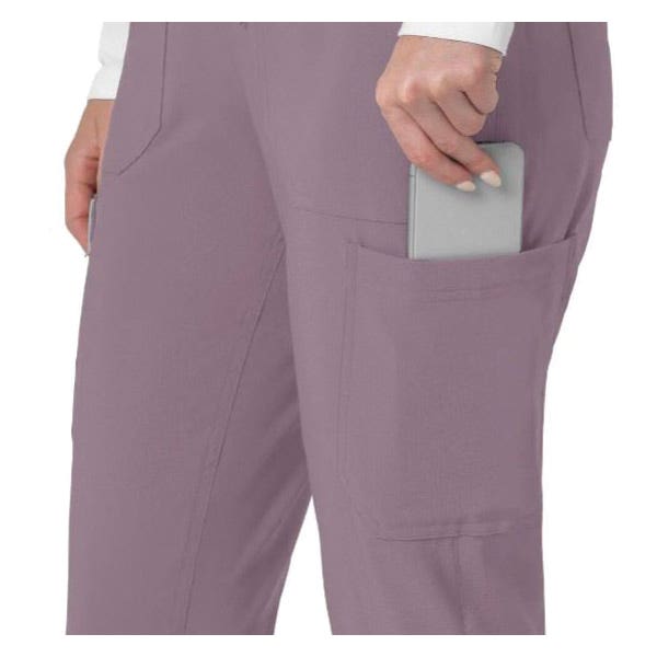 Carhartt Force Cross-Flex Series Cargo Jogger Scrub Pants, XS, 24 to 25 in Waist, Lavender Mist, Regular