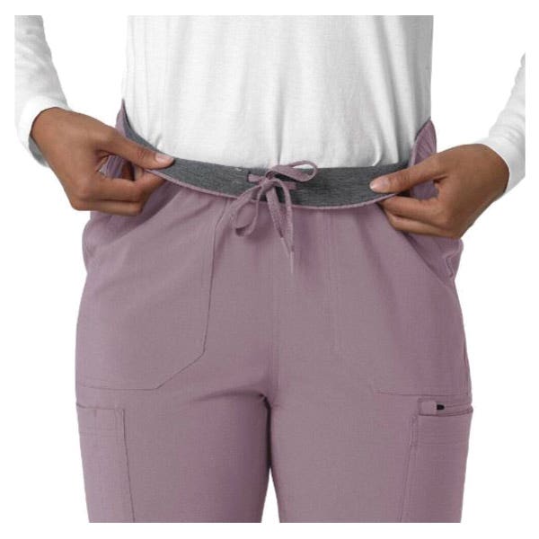 Carhartt Force Cross-Flex Series Cargo Scrub Pants, L, 32 to 35 in Waist, Lavender Mist, Straight Leg