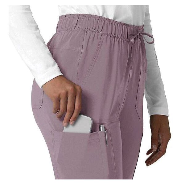 Carhartt Force Cross-Flex Series Cargo Scrub Pants, XL, 36 to 39 in Waist, Lavender Mist, Straight Leg