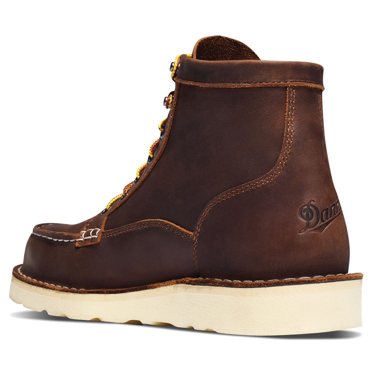 Danner Men's Bull Run Moc Toe Boot, 9, D W, Brown