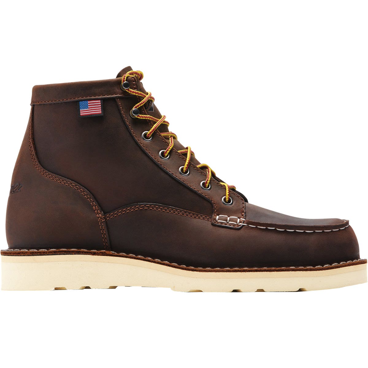 Danner Men's Bull Run Moc Toe Boot, 10, D W, Brown