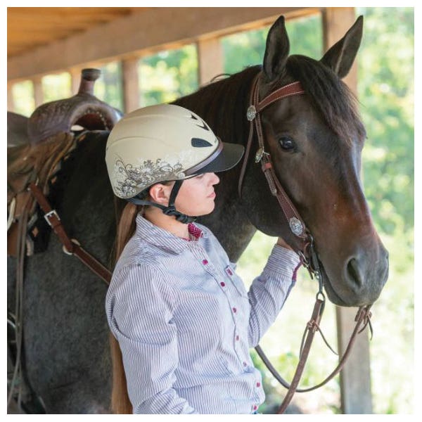 Troxel Dakota Series Riding Helmet Small Trail Dust