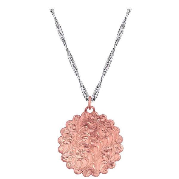 Montana Silversmiths Emma's Series Necklace, Sunlight, Brass
