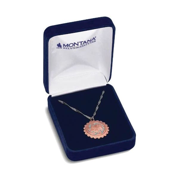 Montana Silversmiths Emma's Series Necklace, Sunlight, Brass