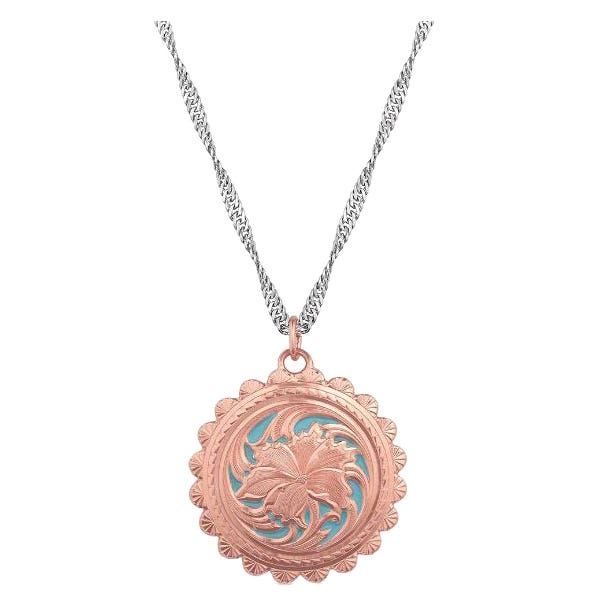 Montana Silversmiths Emma's Series Necklace, Sunlight, Brass