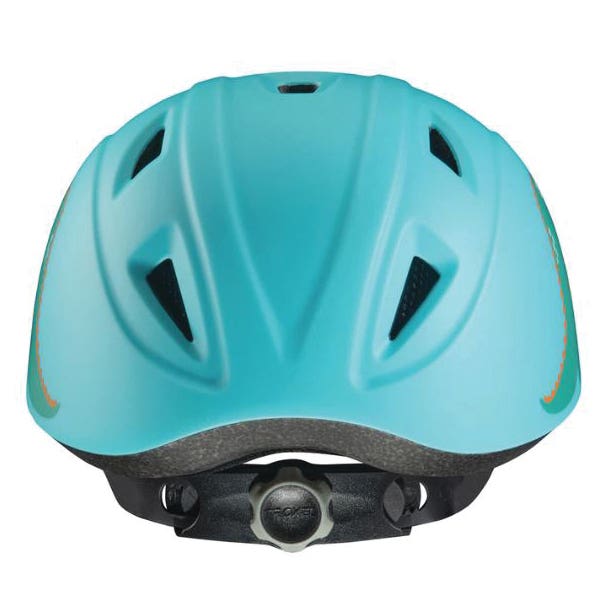 Troxel Youngster Horse Riding Helmet Small Blue Dino
