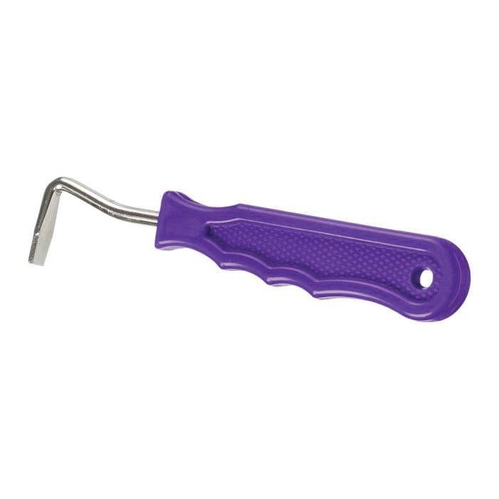 Tough 1 68-040-10-0 Hoof Pick, Steel Pick, Easy Grip Handle, Polymer Handle, 5-1/2 in L