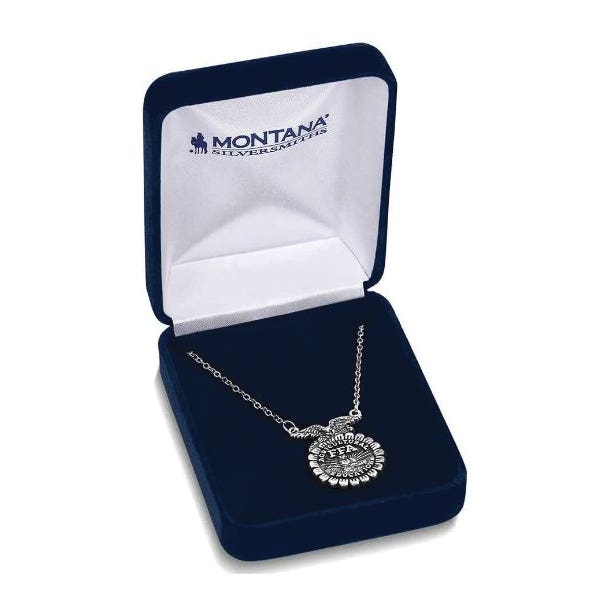 Montana Silversmiths Necklace, Women's, FFA Emblem, Brass