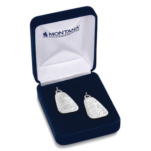 Montana Silversmiths Earrings, Beauty Within, Brass/Stainless Steel