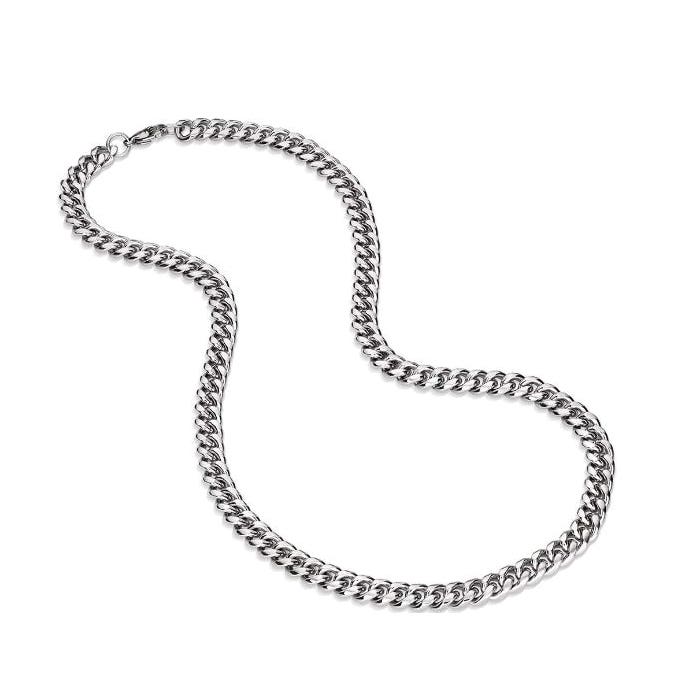 Montana Silversmiths Necklace, Men's, Cuban Link, Stainless Steel