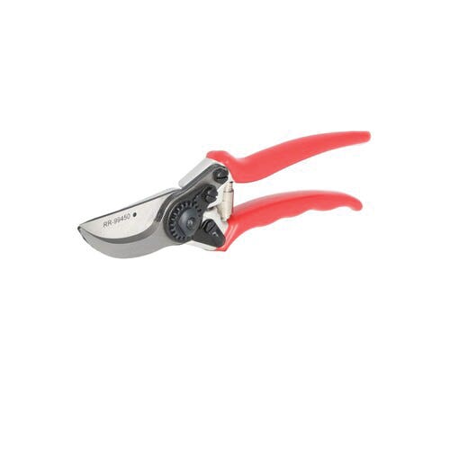 Red Rooster 99450 Pruner, 1 in Cutting Capacity, HCS Blade, Angled, Drop Forged Blade, Aluminum Handle, Non-Slip Handle