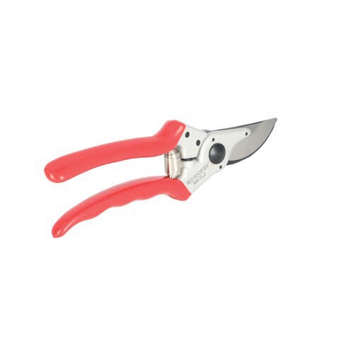 Red Rooster 99450 Pruner, 1 in Cutting Capacity, HCS Blade, Angled, Drop Forged Blade, Aluminum Handle, Non-Slip Handle