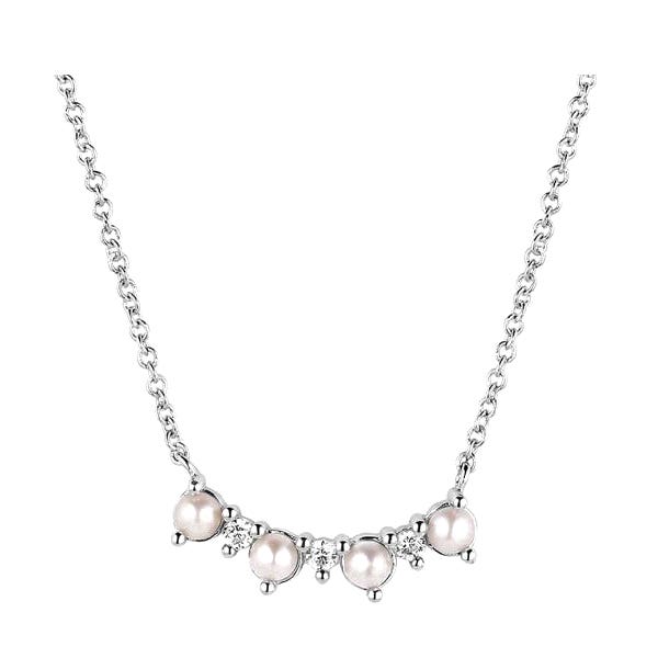 Montana Silversmiths Necklace, Ethereal, Pearl, White, Brass