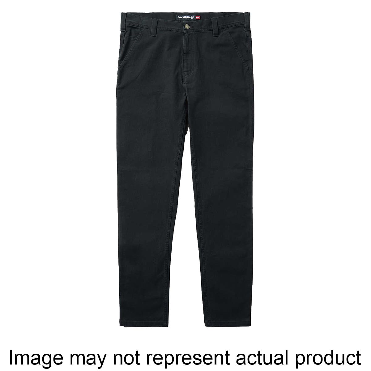 Wolverine Steelhead Series Pants, S, 32 in, 30 in L, Gray, Slim Fit, Stretchable