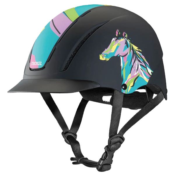 Troxel Spirit Series Riding Helmet Extra Small Pop Art Pony