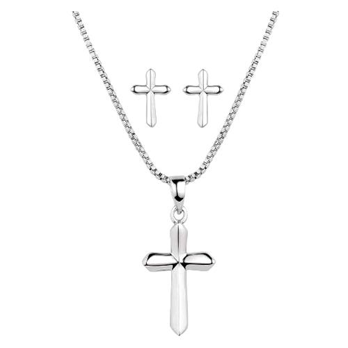 Montana Silversmiths Jewelry Set, Women's, One-Size, True Belief, Brass/Stainless Steel