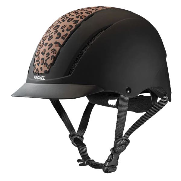 Troxel Spirit Series Riding Helmet Small Sahara Leopard