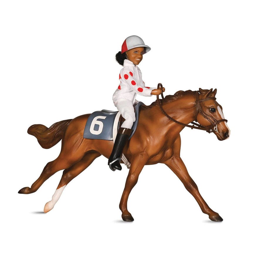 Breyer Horses 6236 Rider Horse and Book Set, 8 years and Up