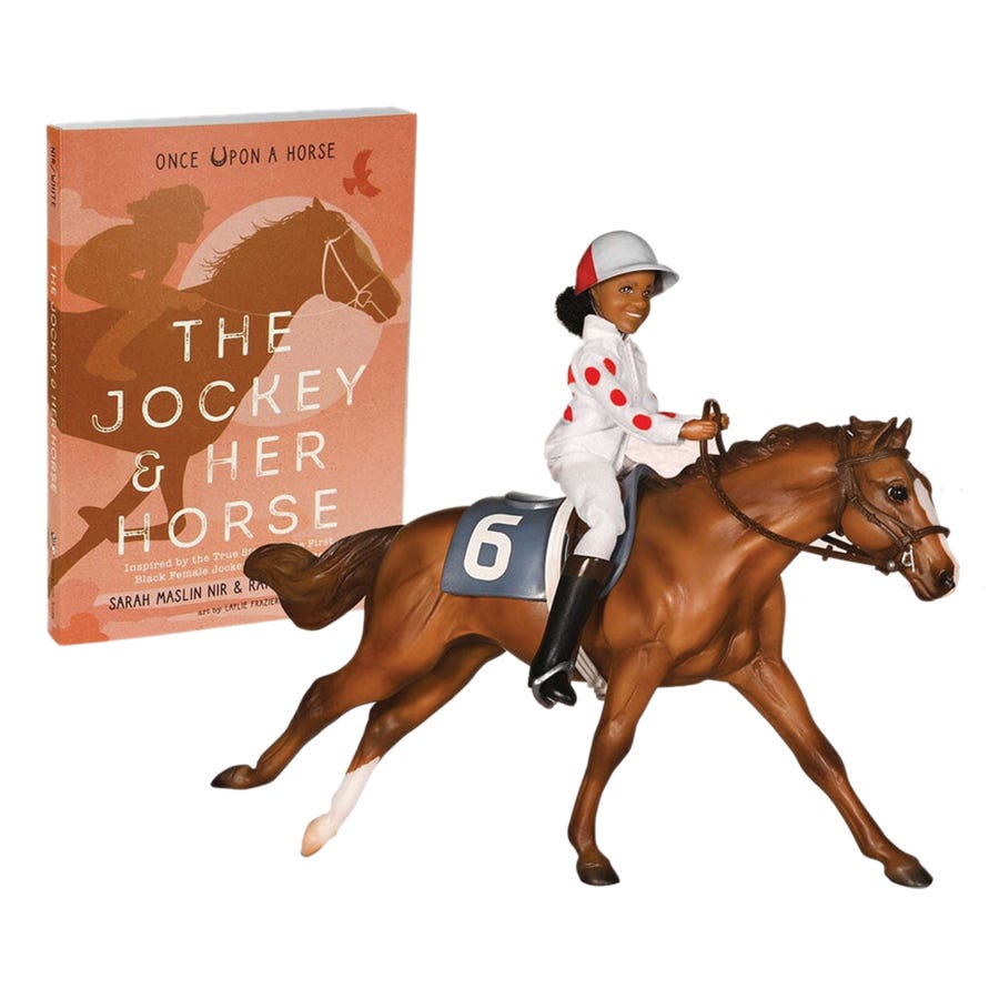 Breyer Horses 6236 Rider Horse and Book Set, 8 years and Up