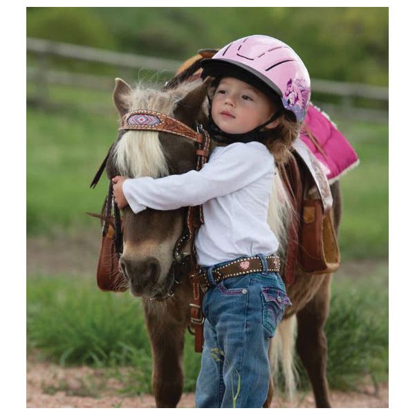 Troxel Spirit Series Riding Helmet Large Pink Dreamscape