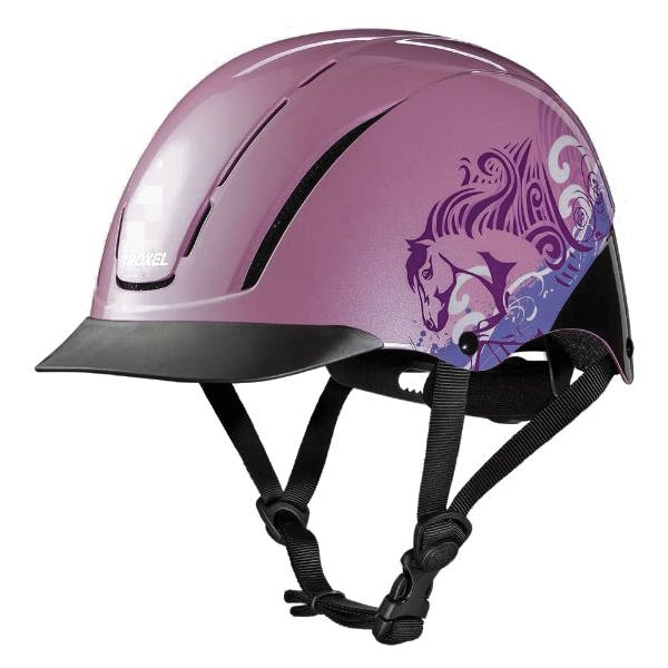 Troxel Spirit Series Riding Helmet Large Pink Dreamscape