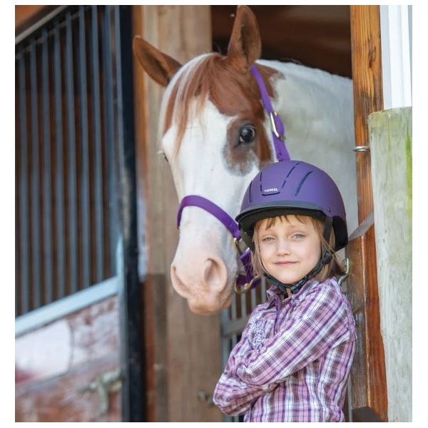 Troxel Spirit Series Riding Helmet Medium Violet