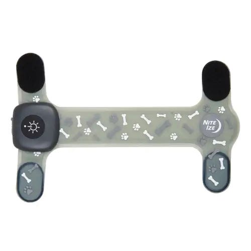 Nite Ize NiteDog Series Dog Collar Cover, 6.42 in L, 1 in W, Plastic