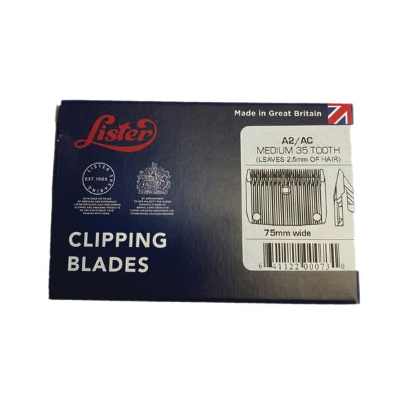 Lister A2/AC Medium Blade Set