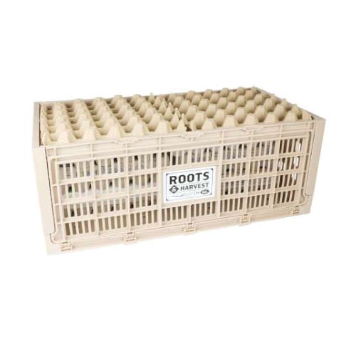 Roots & Harvest Collapsible Egg Crate, 25 in L, 13 in W, Polypropylene