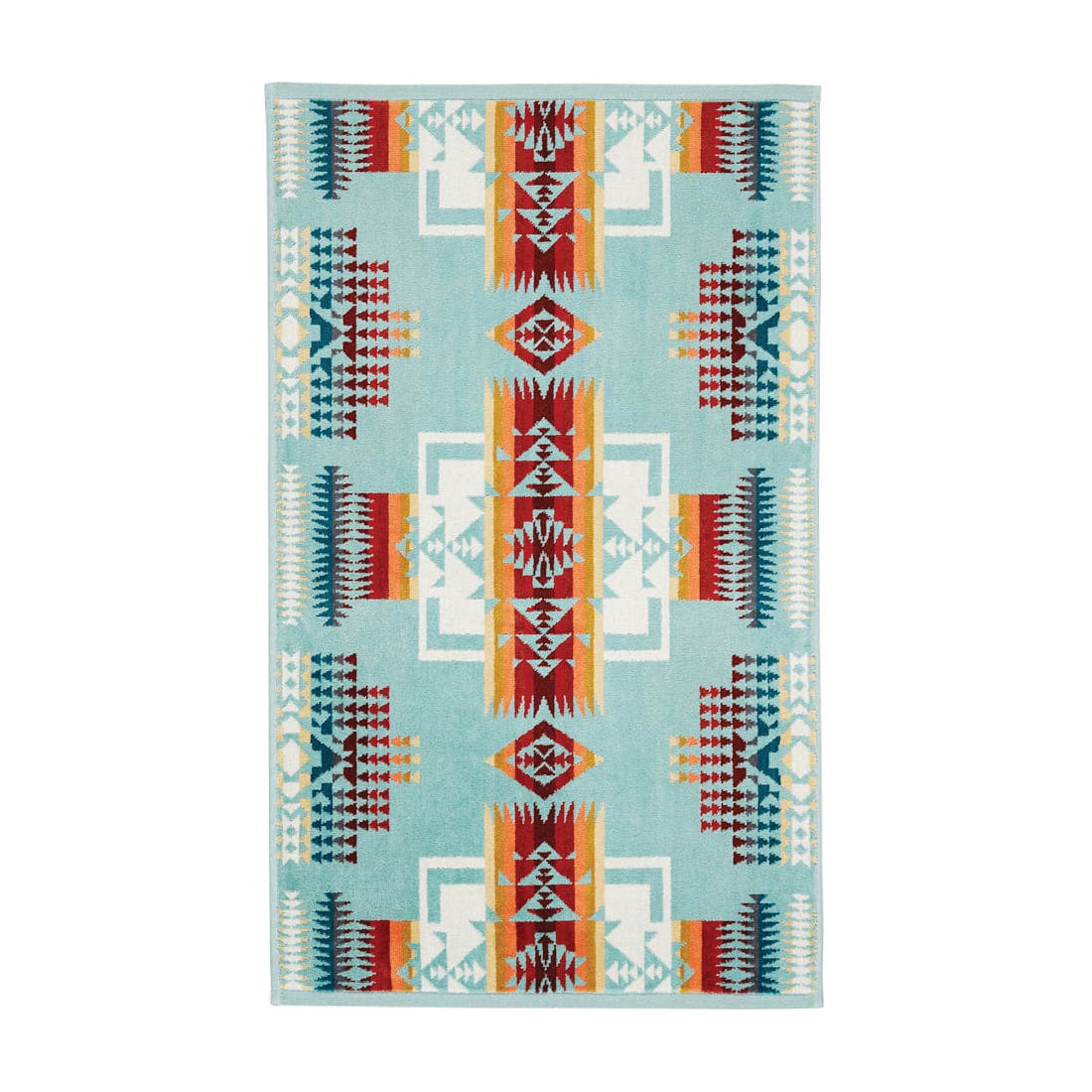 Pendleton Chief Joseph Series Hand Towel, Aqua