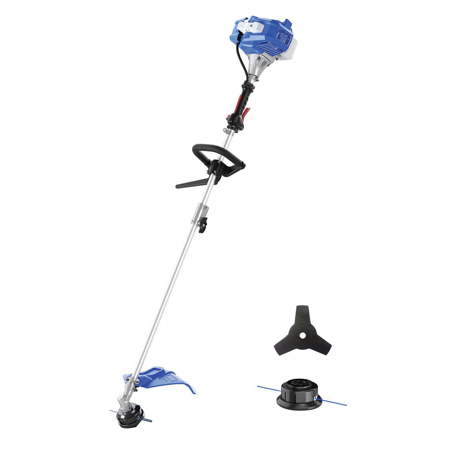Badger 3-in-1 String Trimmer/Edger, Gas, 26 cc Engine Displacement, 2-Cycle Engine, 57 in L Shaft