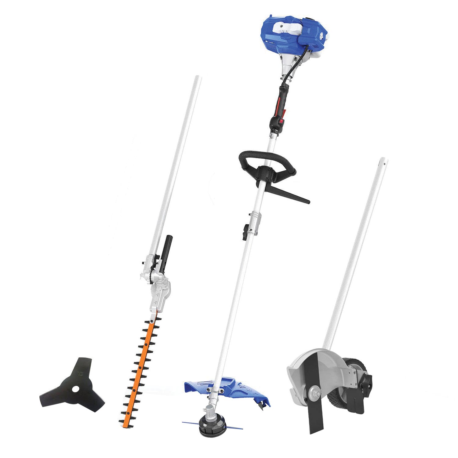 Badger 4-in-1 Multi-Tool String Trimmer, Gas, 26 cc Engine Displacement, 2-Cycle Engine, 0.095 in Dia Line