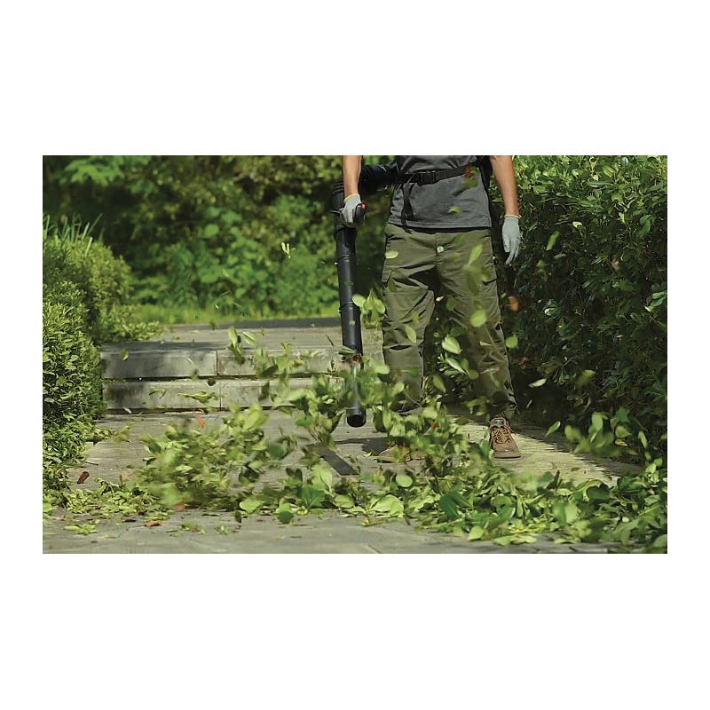 Badger Leaf Blower, Gas, 53 cc Engine Displacement, 2-Cycle Engine, 855 cfm Air