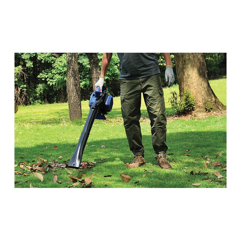 Badger Leaf Blower, 26 cc Engine Displacement, 2-Cycle Engine, 475 cfm Air